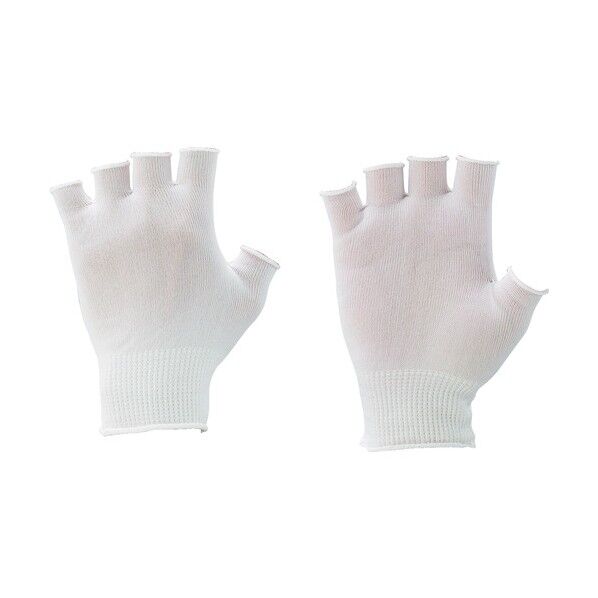 マックス マックス 快適インナー半指手袋/Mサイズ (10双入) 197 x 176 x 54 mm MX387-M 1双...