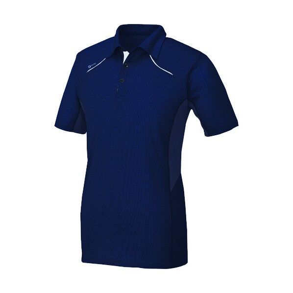半袖ポロシャツ(男女兼用) 008ネイビー LL 551033 1