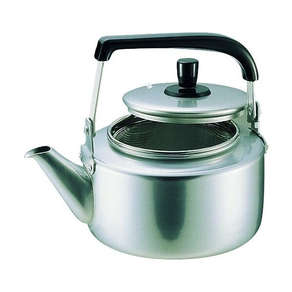 アルマイト 茶漉シ付大型ケットル 8L 8L BKT46008 1個