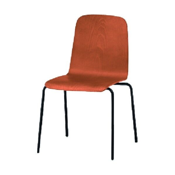 ノットワーク背座一体チェアヌード 背座ラスティックビーチM・脚サテンブラック KLL-110-TT 1点