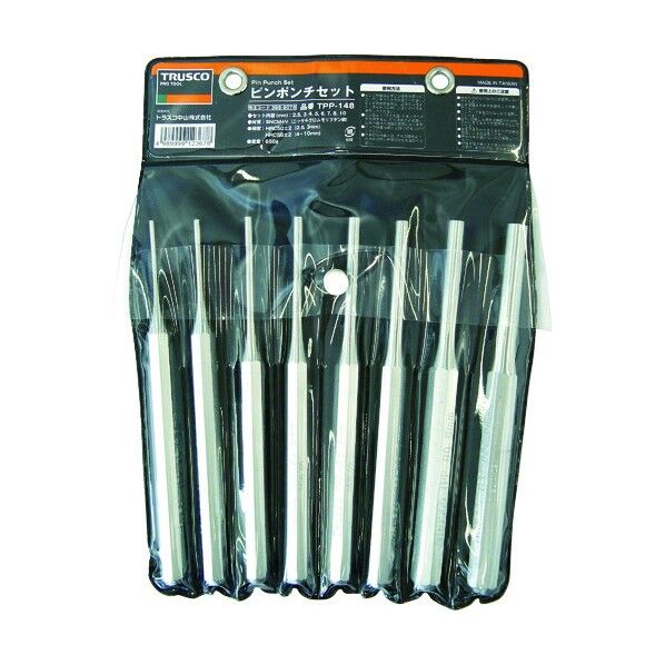 ピンポンチセット8本組