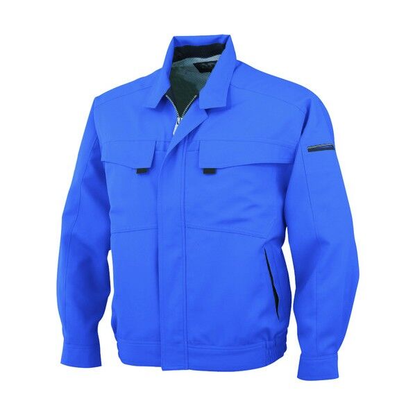 長袖ブルゾンA-3361 6 ブルー L A-3361-6-L 1点