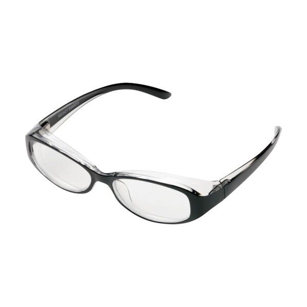 安全 保護めがね VD-206F ブラック S VD-206F-BK-S 1点