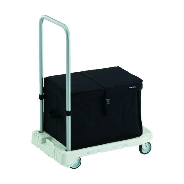 樹脂台車 こまわり君 省音G車輪 600X390 ホワイト THB付 MP-6039N2-W-THB 1点