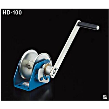 HDシリーズ 容量:100kg。使用ロープ径:6mm。ロープ巻取量:15M HD-100 1