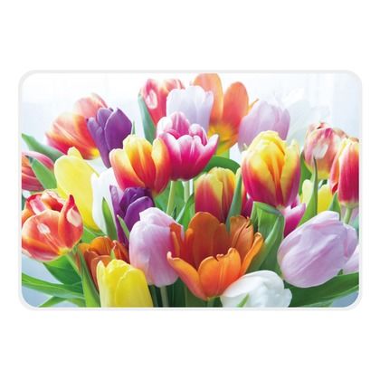 ピクチャーレジャーシート チューリップ チューリップ 幅70×奥行100×厚み0.1cm D-2334 1