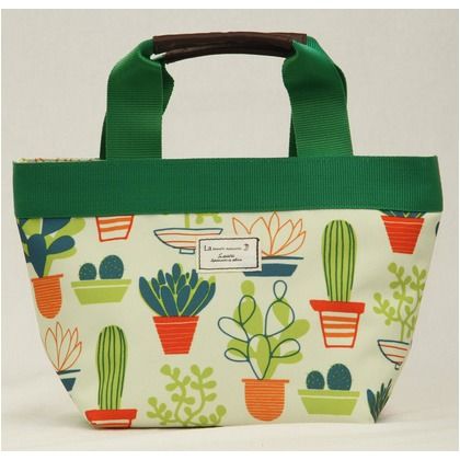 帆布風 保温保冷ランチトート