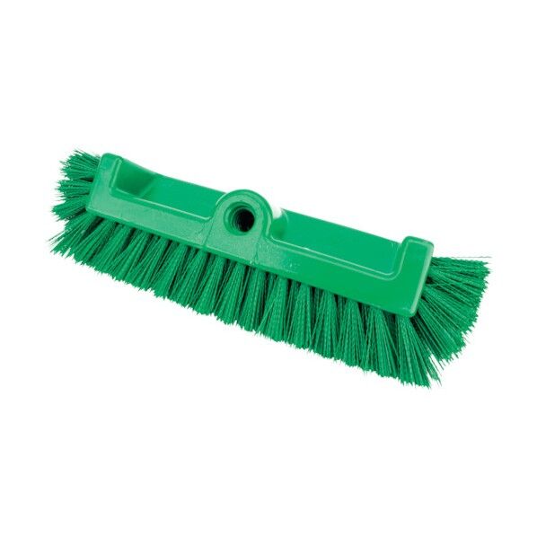 デュアルアングルデッキブラシ グリーン 40422EC09 1点