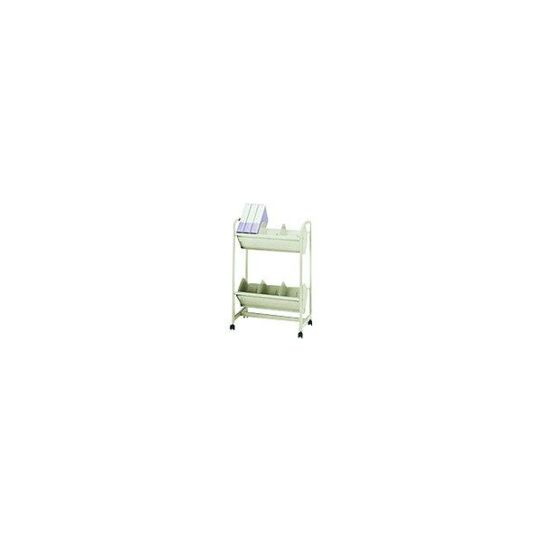 ※法人専用品※プラス 18718)ファイルワゴン FY-9060F FY-9060F LGY 1点