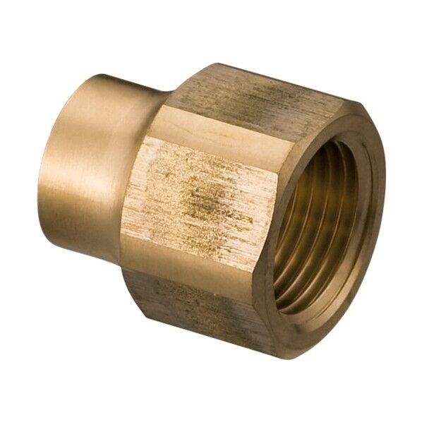 銅管用継手 メスアダプター(青銅)