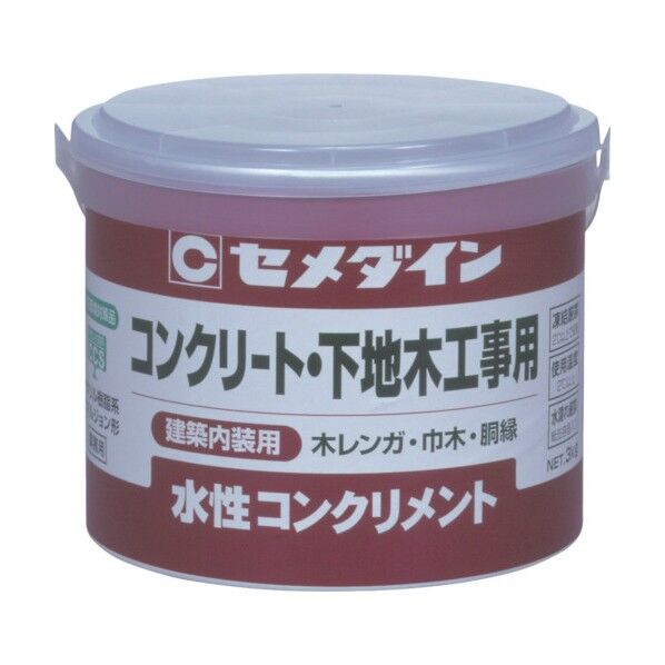 セメダイン 水性コンクリメント3kg紙缶入り AE-325 1...
