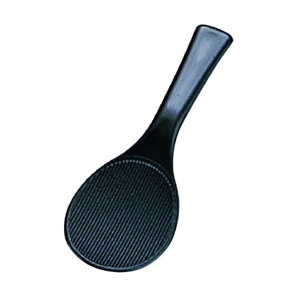 魔法ノシャモジ 抗菌魔法ノシャモジ(溝付) 黒 中 黒 中 BSY5002 1個