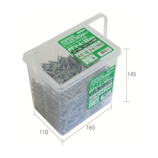 PレスアンカーPFVタイプ スチール製