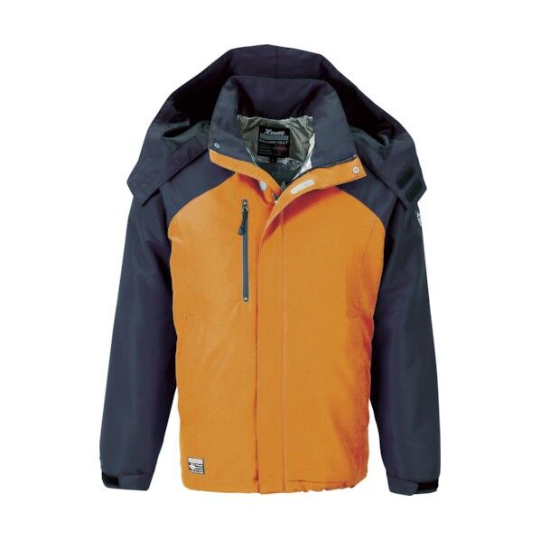 232アルミ蓄熱ブルゾン オレンジ 4L 232-82-4L 1点