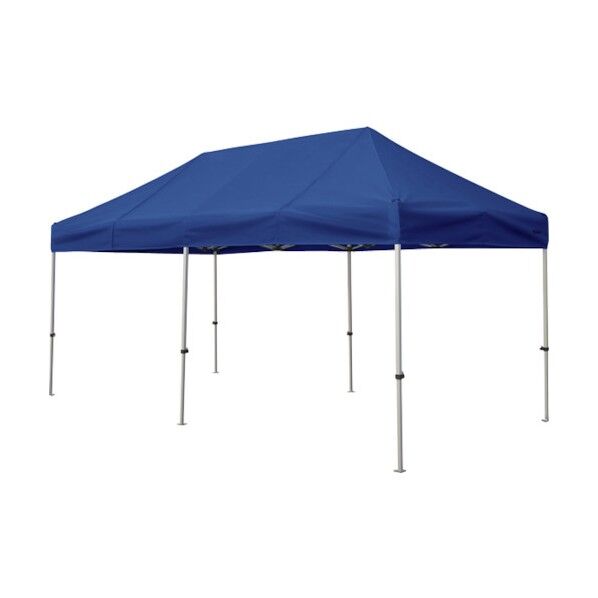 かんたんてんと 2.4m×4.8mオールアルミフレーム 青 KA/5WA-B 1点