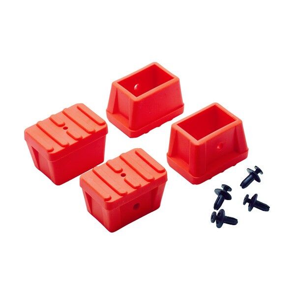 滑り止めキャップ 4個 オレンジ TSF用