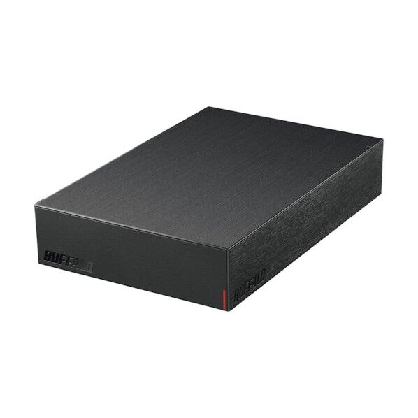 バッファロー USB3.2(Gen.1)対応外付けHDD 2TB ブラック HD-LE2U3-BB 1点