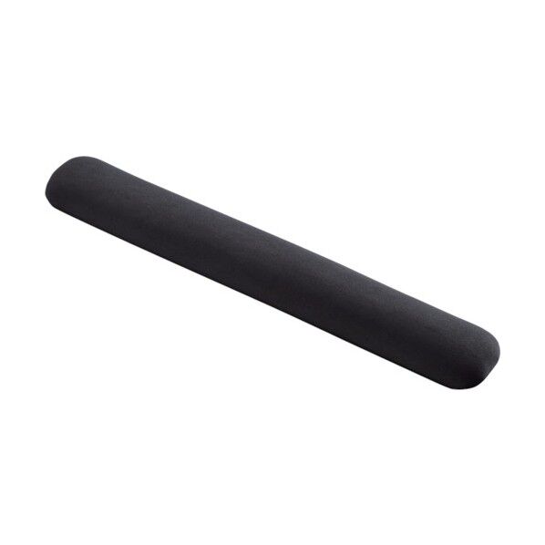エレコム　ふんわりやわらかパームレスト　ブラック 28 x 135 x 385 mm MOH-FCPBK 1