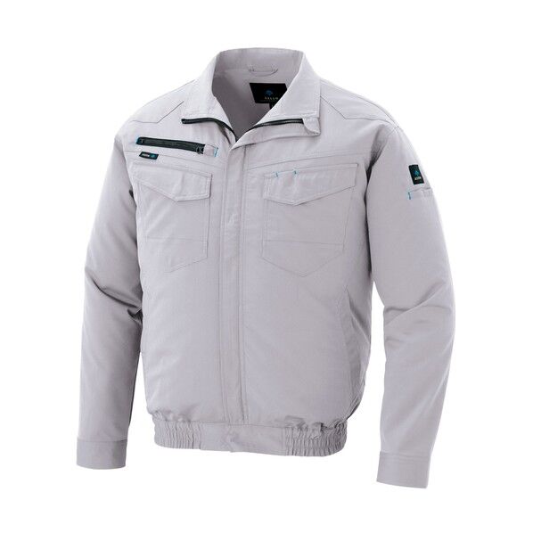 空調服用長袖ブルゾン(空調服TM) シルバーグレー 3L AZ2999-003-3L 1点