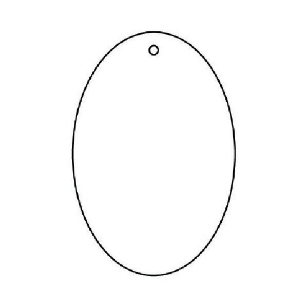 バルブ用無地板 楕円型 エコユニボード