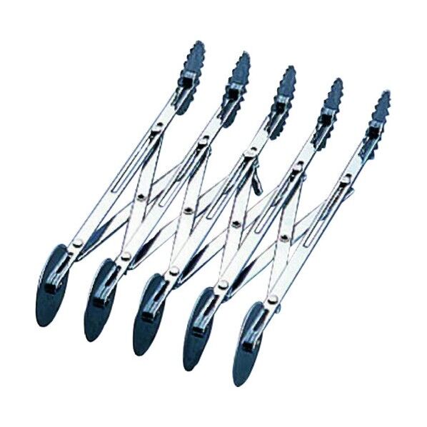 サーモハウザー 18-8 5連カッター W式 68845(無地/ギザ) WKTN4 1個