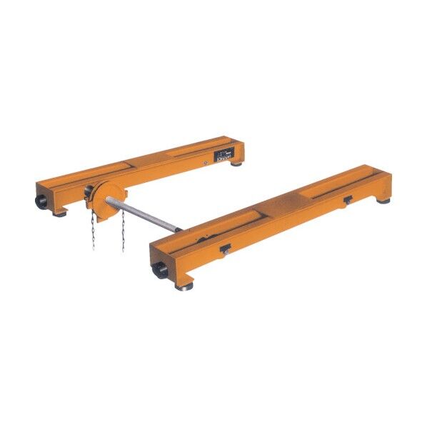 オーバーヘッド形ギヤード式サドル 定格荷重1t スパン12m GO010-12 1点