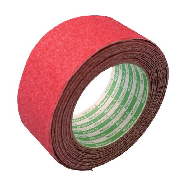 日東エルマテリアル ノンスリップテープ 50mm×5m レッド LS-50R 1点