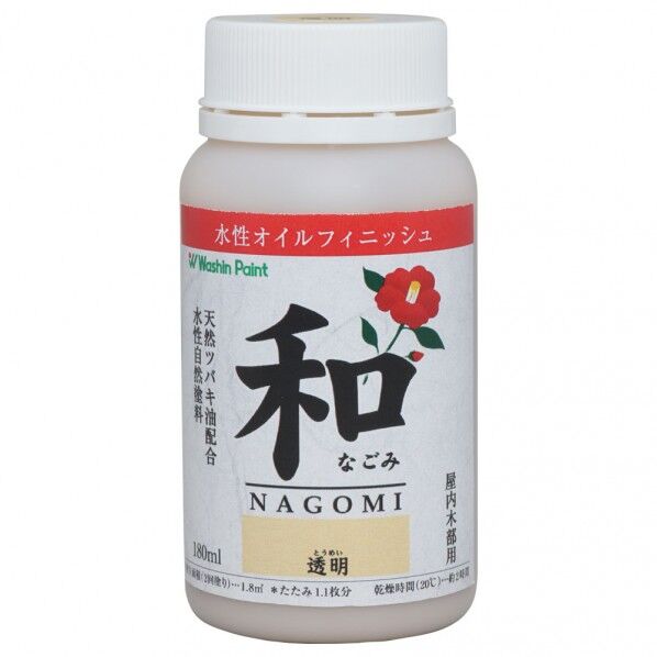 和信ペイント 和 なごみ 180ml 透明とうめい 800281