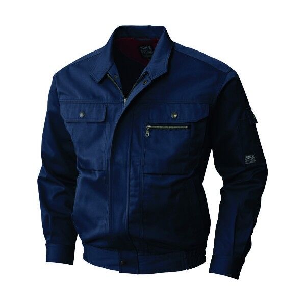 冬 長袖ブルゾン ネイビー色 5Lサイズ WA21251R-3-5L 1点