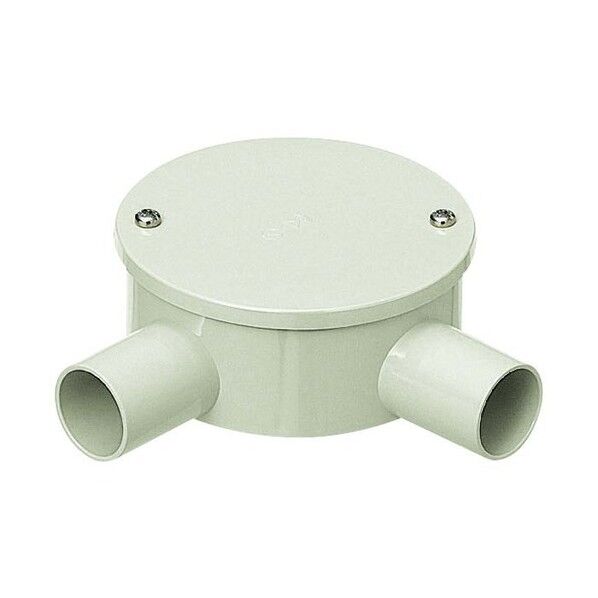 露出用丸形ボックス(カブセ蓋) PVM22-2LKM PVM22-2LKM 1点