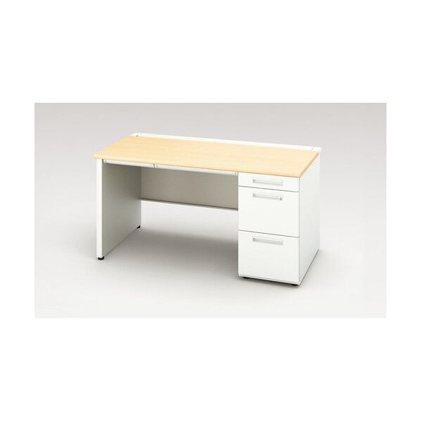 片袖デスク(パネル脚) XEHH147GP-WS 1点