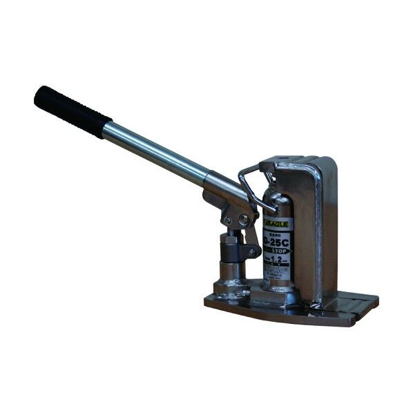 クリーンルームレバー回転爪つきジャッキ 爪能1t G-25C 1点