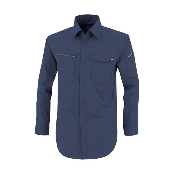 TCストレッチ長袖シャツ L 1713-10-L 1点