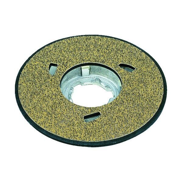 ポリッシャー用ブラシ・パッド アルミ鋳物台 三つ爪タイプ