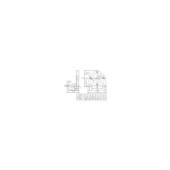 ダイキン(DAIKIN) ピストンポンプ用フート V70M-10