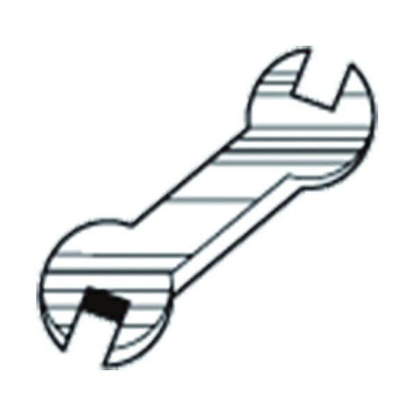 カートリッジ用部品 調整用スパナ HR12 1点