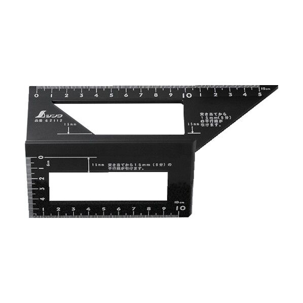 一発止型定規ポリカーボネート