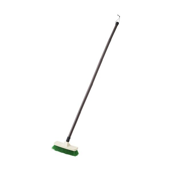 ヤマザキK デッキブラシ 竹柄 610457 1本