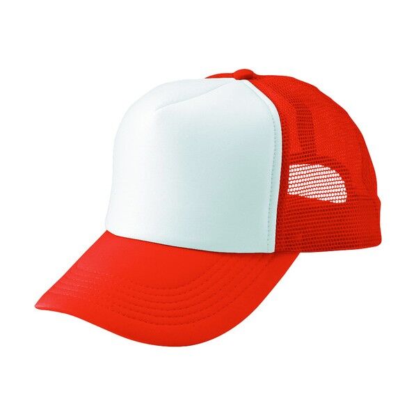 アメリカンメッシュキャップMC30-063フラッシュオレンジ×ホワイトF 063フラッシュオレンジ×ホワイト F MC30 1