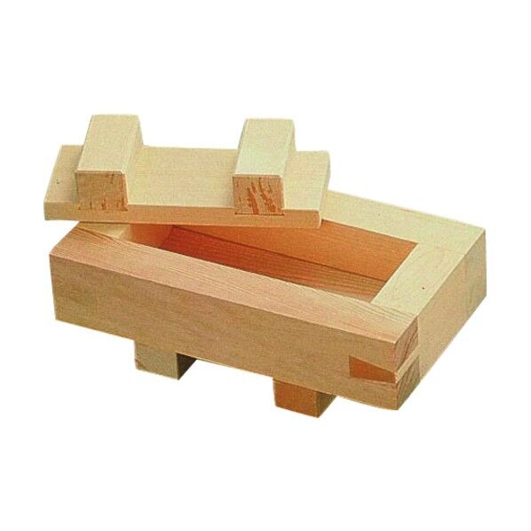 雅ウルシ工芸 木製 大阪寿司 1ッ山(桧材)