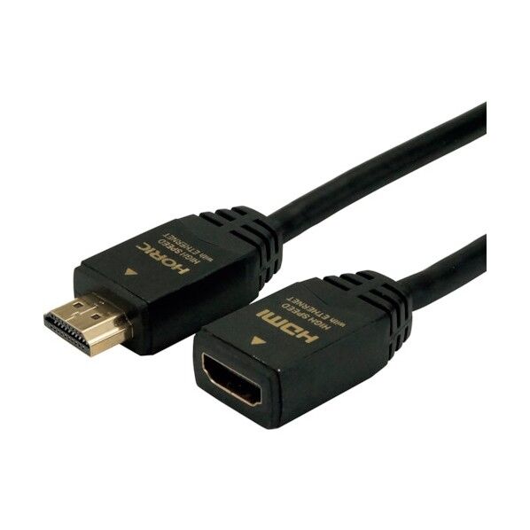 ホーリック HDMI延長ケーブル 1.5m ブラック HDFM15-170BK HDFM15-170BK 1点