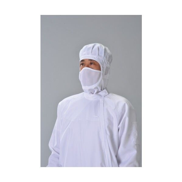 マスク付きフード ブルー M CJ40272M 1点