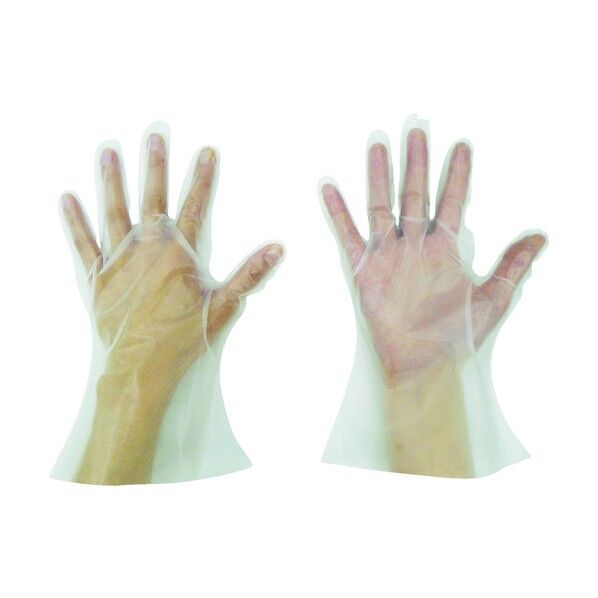 東京パック 緊急災害対策用手袋ニューマイジャスト簡易50L 半透明 KN-L 50枚