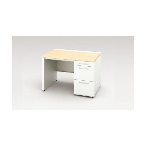 片袖デスク(パネル脚) XEHH117GP-WS 1点