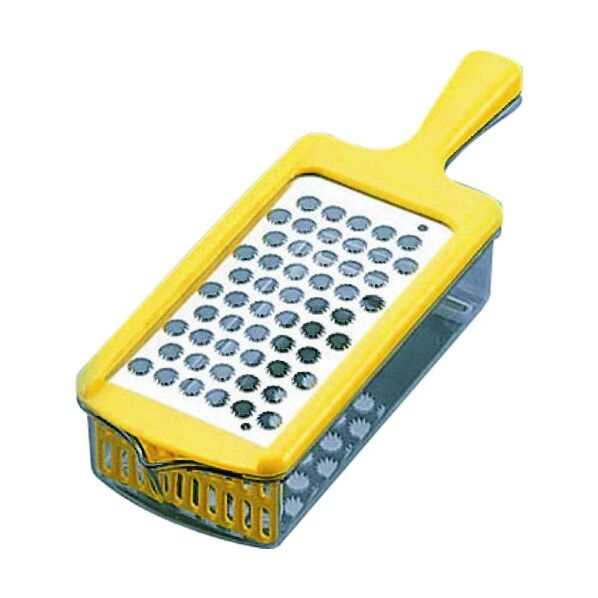 ステンレス製オロシ器 オロシボリ 黄 BOLA102 1個