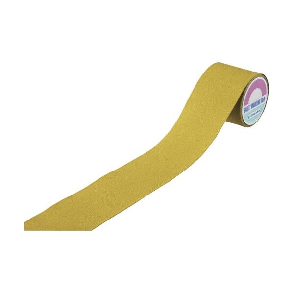 滑り止めラインテープ SV‐105Y 黄 100mm×5m 260163 1個