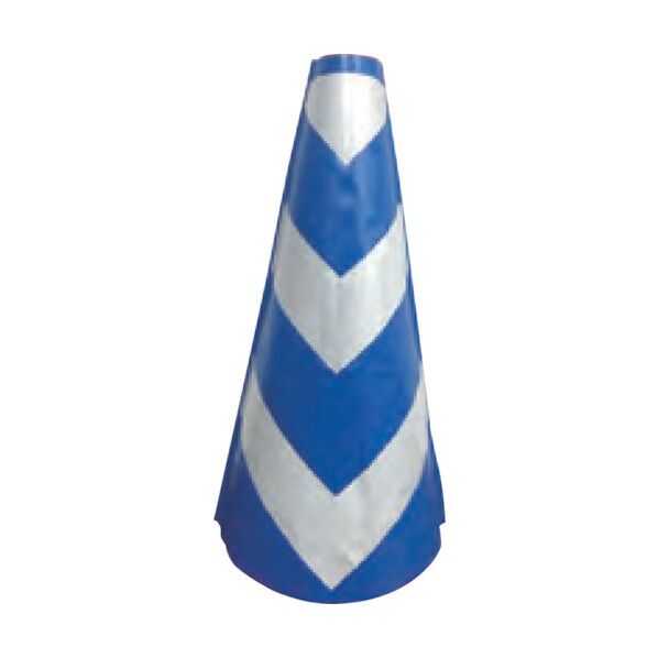 ヘビーコーン用反射カバー青地白反射 1105210910 1点