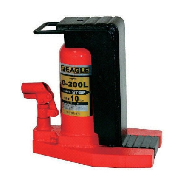 レバー回転・安全弁付爪つきジャッキ爪能力10t爪ロングタイプ G-200L 1