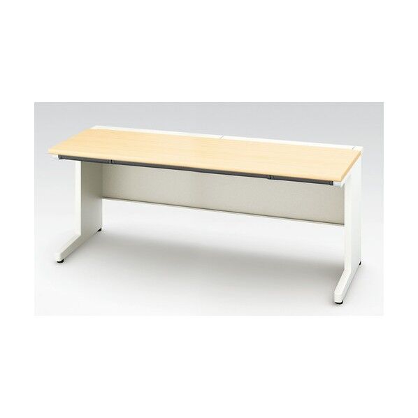 平デスク(浅型引出し仕様) XEHH187F-S-WS 1点