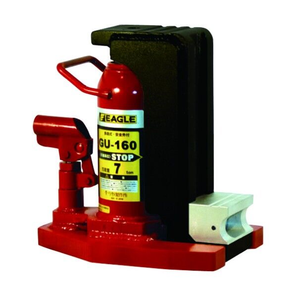 アタッチメントタイプ多段式爪つきジャッキ 爪能力8t GU-160 1点
